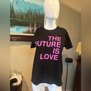 “THE FUTURE IS LOVE” T SHIRT